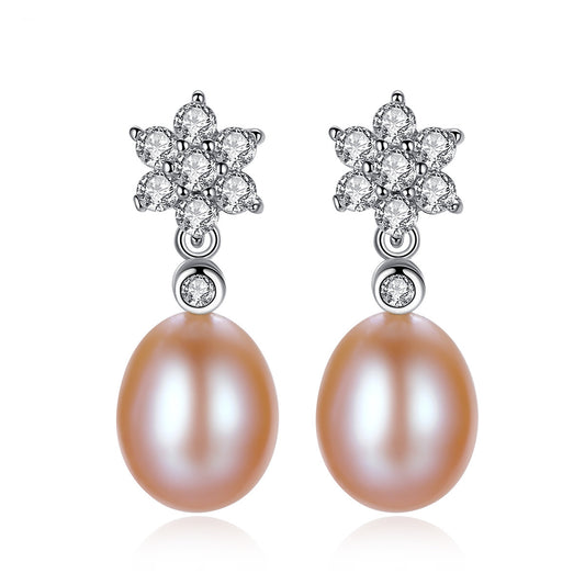 Petite Pearls: Small S925 Silver Studs for Delicate Appeal