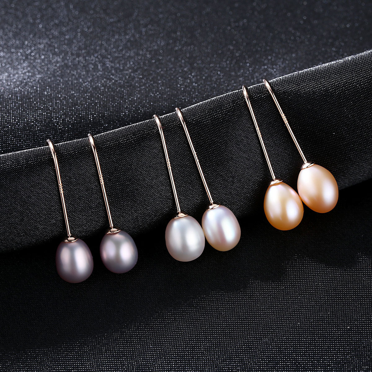 Ethereal Elegance: Freshwater Pearl S925 Silver Earstuds