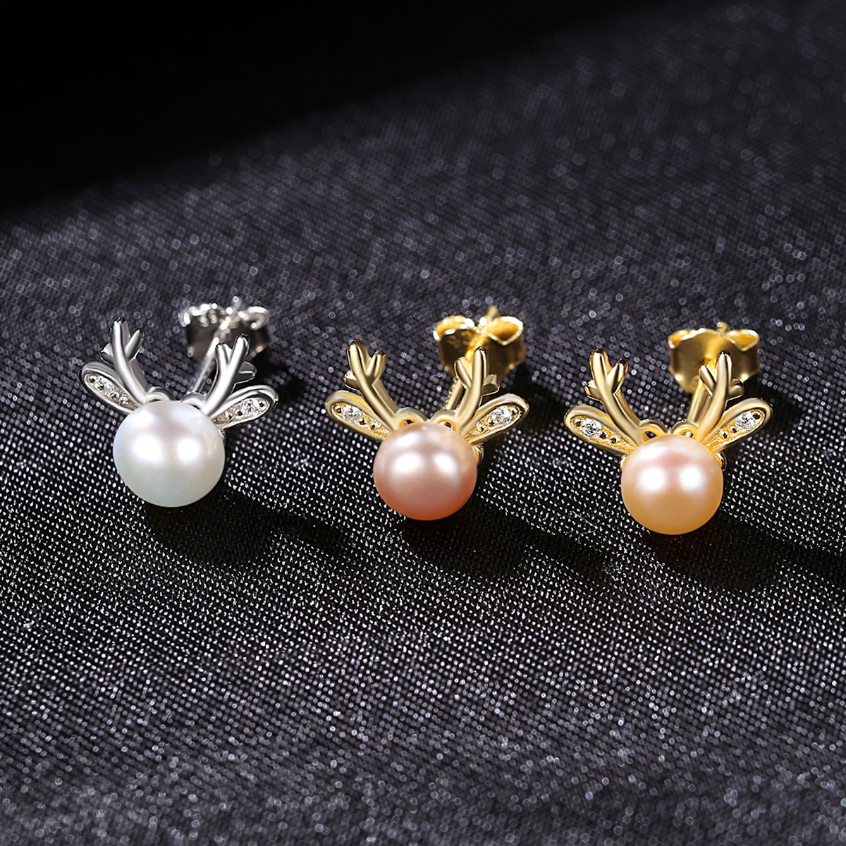 Garden of Pearls: Floral S925 Silver Pearl Earstuds