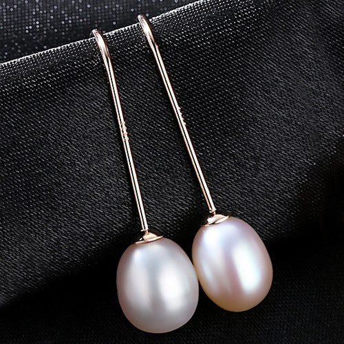 Ethereal Elegance: Freshwater Pearl S925 Silver Earstuds