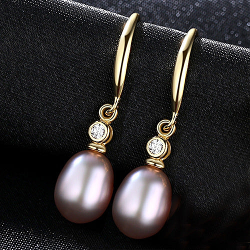 Blushing Beauty: Pink Pearl Stud Earrings for Subtle Charm