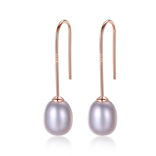 Ethereal Elegance: Freshwater Pearl S925 Silver Earstuds